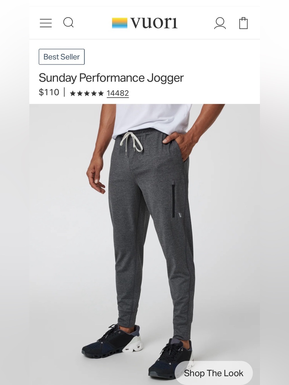 Vuori Sunday Performance Jogger